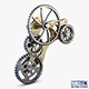 Gear Mechanism Low Poly v 4 - 3DOcean Item for Sale