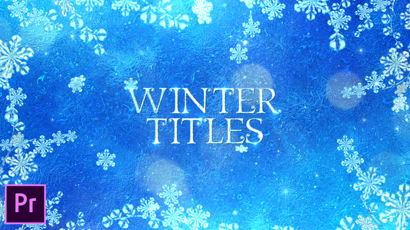 Winter Titles - Premiere Pro