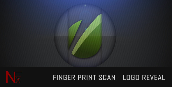 Finger Print Scan - Logo Reveal alt