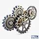 Gear Mechanism Low Poly v 6 - 3DOcean Item for Sale