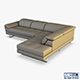 B796 sofa - 3DOcean Item for Sale