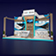 3d exhibition stand model - 3DOcean Item for Sale