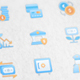 Banking and Law Modern Animated Icons - VideoHive Item for Sale