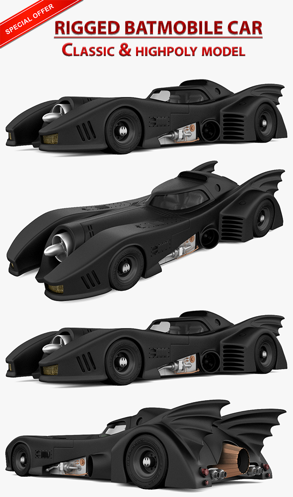 Batmobile vehicle