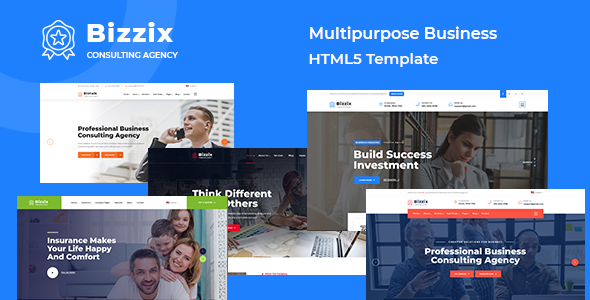 Bizzix - Multipurpose Business HTML5 Template