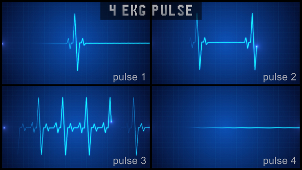 Digital EKG Pulse Display Set alt