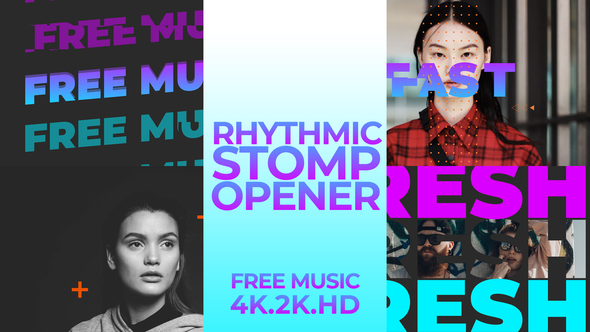 Rhythmic Stomp Opener-Free Music