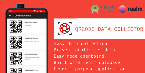 Codelector - A QRCode data collector