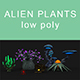 Alien Plants set 001 - 3DOcean Item for Sale