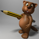 Cartoon beaver rigged - 3DOcean Item for Sale