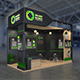 3d exhibition stand model - 3DOcean Item for Sale