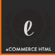 Enter - eCommerce Fashion Responsive html5 template - ThemeForest Item for Sale