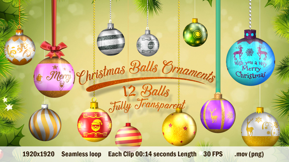 Christmas Balls Ornaments alt