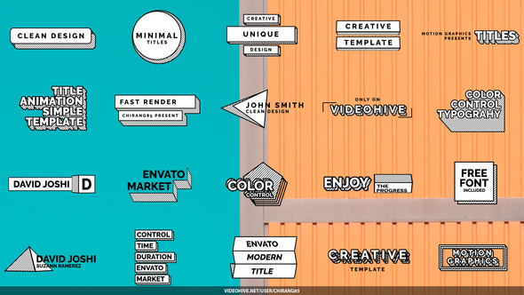 Modern Animated Titles alt