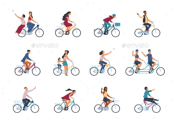 People on Bike