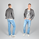 Stylish man in a leather jacket 26 - 3DOcean Item for Sale