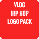 Vlog Hip Hop Logo Pack