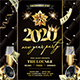 New Year Party Poster / Flyer V24 - GraphicRiver Item for Sale
