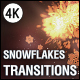 Christmas Snowflakes Transitions vol.2 - VideoHive Item for Sale