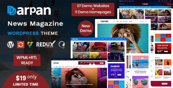 Darpan - News Magazine WordPress Theme