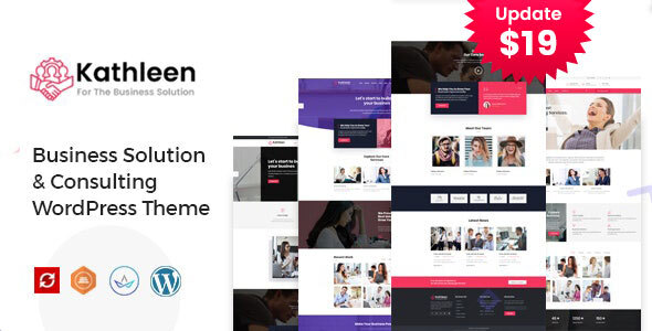 Kathleen - Business Consulting WordPress Theme