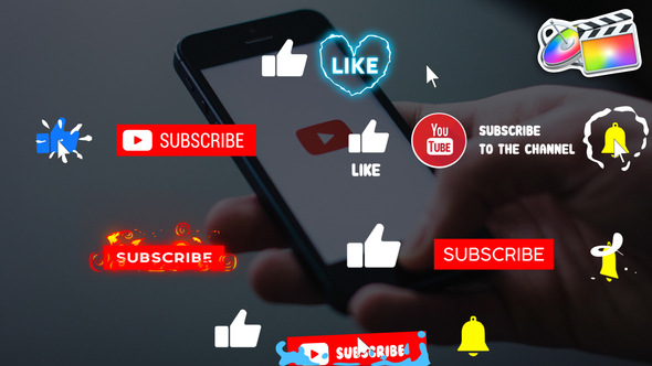 YouTube Subscribe | FCPX alt