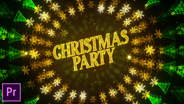 Christmas Party Invitation - Premiere Pro