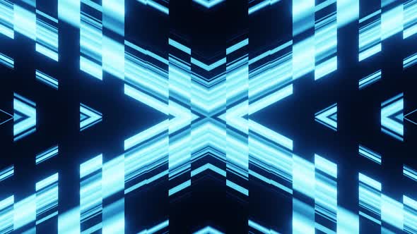 Vj Backround Loop Blue Neon Party HD