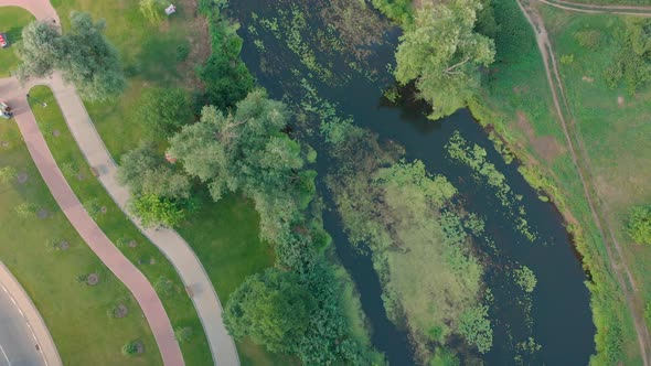 Green River Banks Aerial