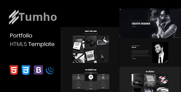 Tumho - Personal Portfolio Template