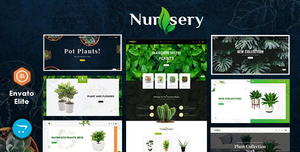 Nursery Plant - OpenCart Multipurpose Responsive Theme For Nursery, Planting, Gardening & Home Decor