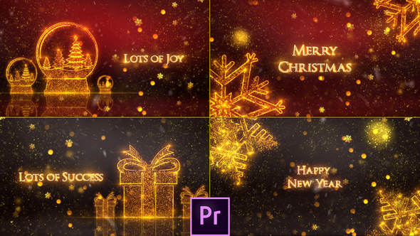 Christmas Greeting Card - Premiere Pro