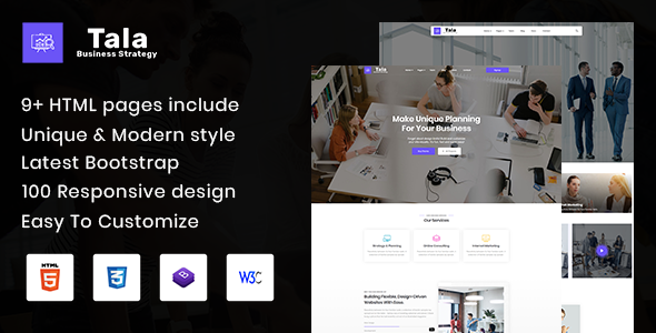 Tala- Business & Digital Agency Template