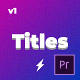Digital Glitch Titles For Premiere Pro - VideoHive Item for Sale