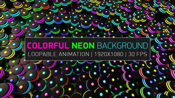 Colorful Neon Background