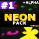 Neon Shape Elements | Motion Graphics Pack - VideoHive Item for Sale