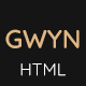 Gwyn - Personal Portfolio Template - ThemeForest Item for Sale