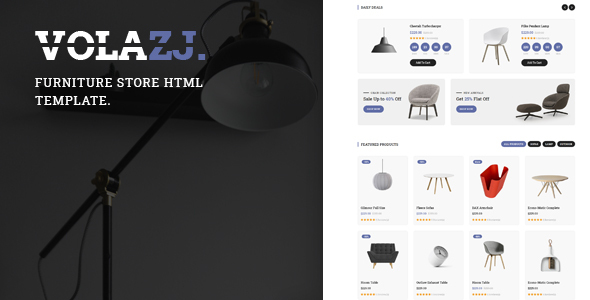 Volazj - Furniture Store HTML Template