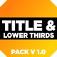 The Title Pack - VideoHive Item for Sale