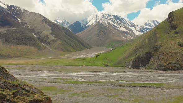 Zakagori Viewpoint In Truso Valley.Russian Border 