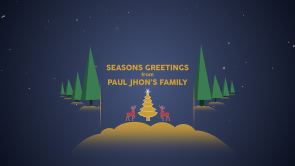 Parallax Christmas Greetings