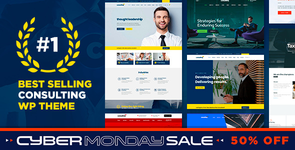consulting Black Friday-Big Savings On ThemeForest All Items(50% Off)