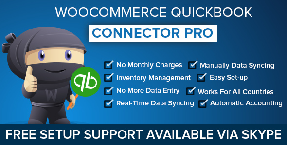 WooCommerce QuickBooks Connector Pro