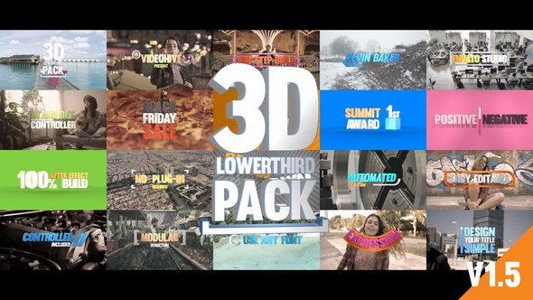 3D Titles Pack
