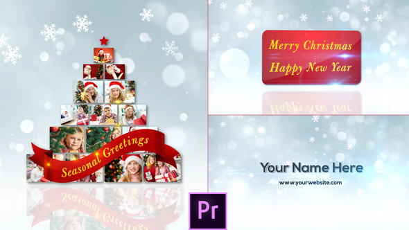 Christmas Greetings - Premiere Pro