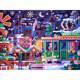 Christmas Festival Scene with Holiday Tram and Basel Market - GraphicRiver Item for Sale