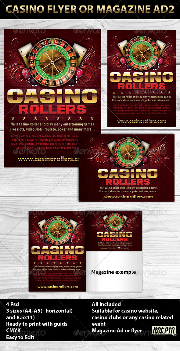 Casino Magazine Ads or Flyers 2