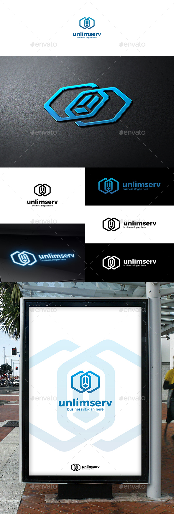 Unlimited Server Infinity Hosting Logo