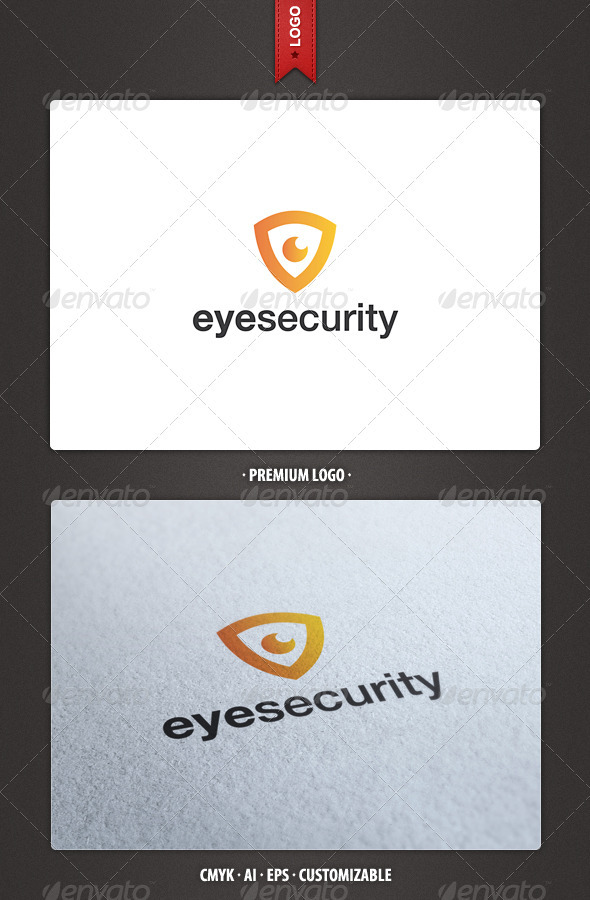 Eye Security Logo Template