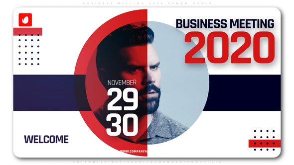 Business Meeting 2020 Promo Maker alt